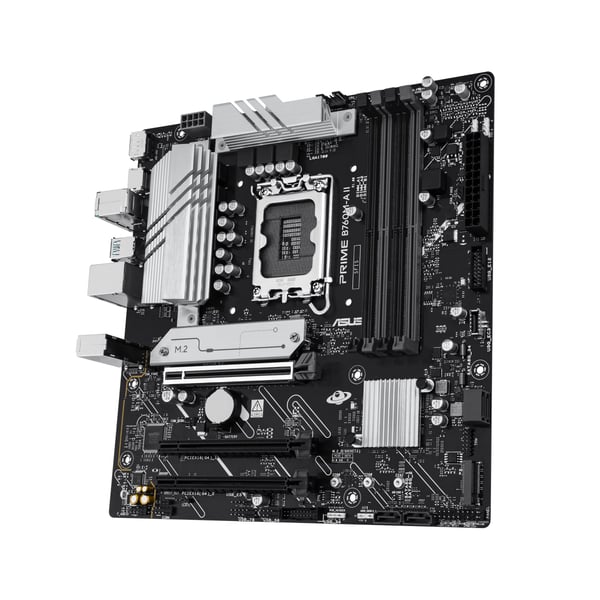 ASUS - Emolevy - micro ATX - LGA1700-asennuspaikka - B760-piirisarja - USB 3.2 Gen 1 - sisäinen grafiikka (vaatii suorittimen) - HD-ääni (8-kanavai...