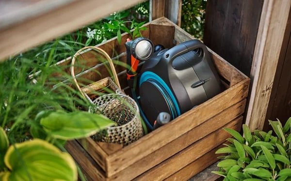 GARDENA MoveMatic 18690-20 siirrettävä letkukela 12,5 m