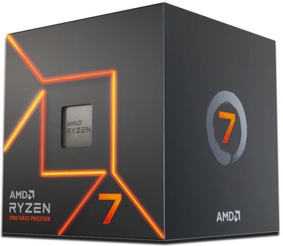 AMD Ryzen 7 7700 - 3.8 GHz - 8-core - 16 tråder - 32 MB cache - Socket AM5 - Boks