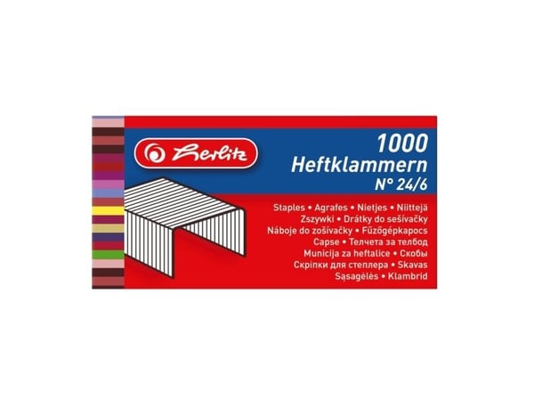 Herlitz 8760522, Metall, 2000 styck