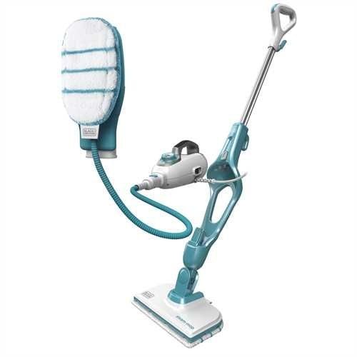 BLACK+DECKER FSMH1351SM-QS höyrypuhdistin 1300 W 9in1 0,5 L, turkoosi/valkoinen