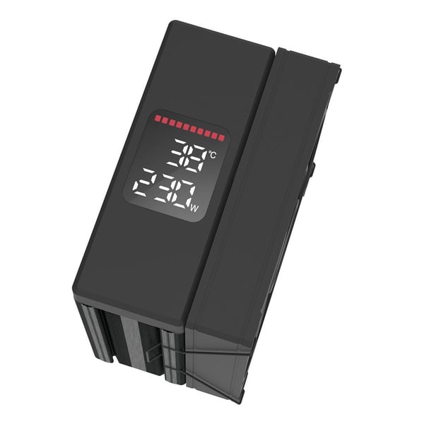 Zalman CNPS9X ECO DS, Luftkjøler, 12 cm, Svart
