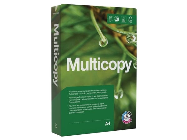 Printerpapir MultiCopy Original A4 90g hvid - (500 ark) Printerpapir MultiCopy Original A4 90g hvid - (500 ark)