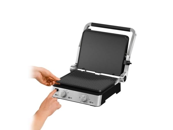 Braun MultiGrill 7 CG 7020 sähkögrilli, musta ja ruostumaton teräs