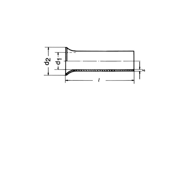 Klauke 7510V, Peltipurkki, Ruostumaton teräs, Kupari, 6 mm², 3,5 mm, 1 cm