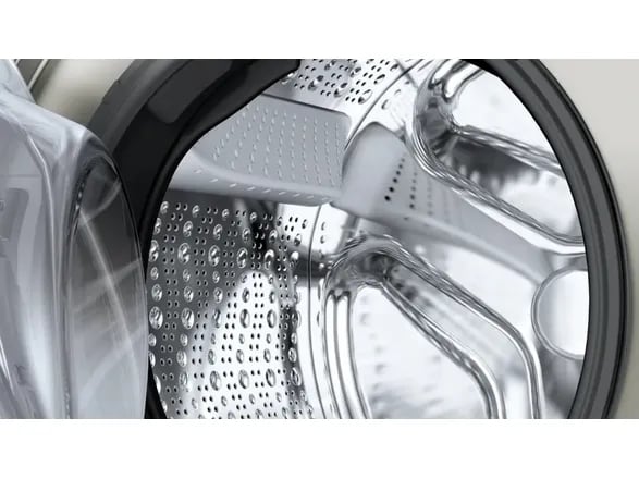 Siemens iQ700 WG44B20X40 pesukone 9 kg 1400 rpm, hopeanvärinen ruostumaton teräs
