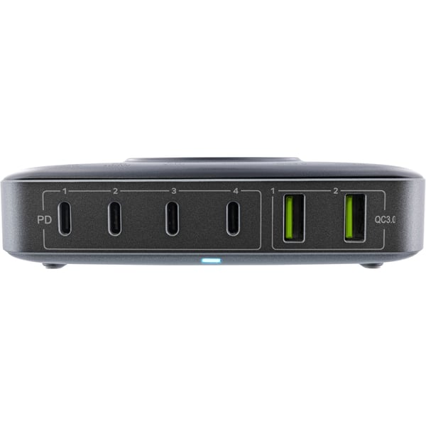 InLine 31517K, Innendørs, AC, 20 V, Trådløs lading, 1,8 m, Svart