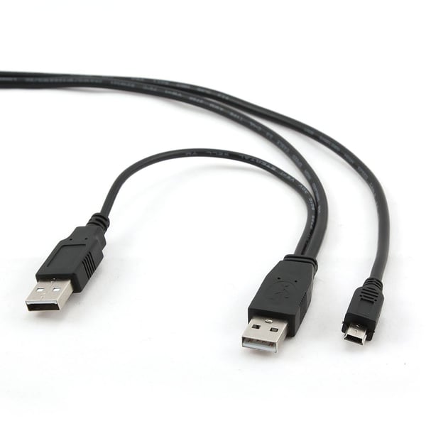 Gembird CCP-USB22-AM5P-3 - USB-kabel - mini-USB typ B (hane) till USB (hane) - 90 cm - formpressad - svart