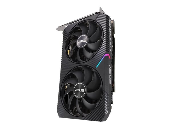 ASUS DUAL-RTX3060-O12G-V2 - OC Edition - grafikkort - GF RTX 3060 - 12 GB GDDR6 - PCIe 4.0 x16 - HDMI, 3 x DisplayPort - LHR