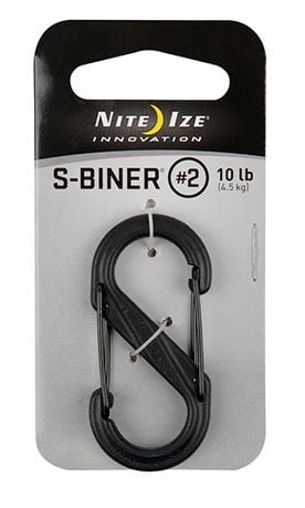 NITE Ize NI-SBP2-03-01 Karabinhage S-Biner Gr. 2 76 mm x 50 mm x 25 mm 1 stk