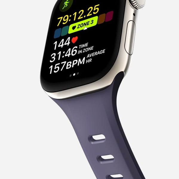 Nomad Tempo Band, Yhtye, Älykello, Purppura, Apple, 41mm / 42mm, Kumi