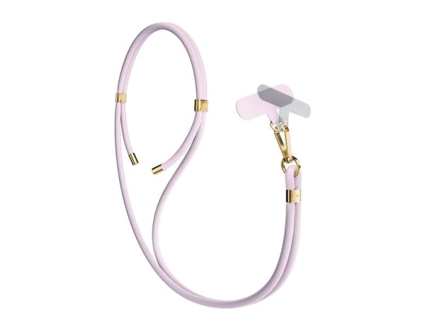 3MK EasyClip Elite, Mobiltelefon, Nylon, Zink, Guld, Rosa, Upphängbar förpackning