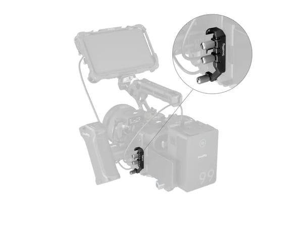 SmallRig 5592, Kaapelikiinnike, Musta, Alumiini, Ruostumaton teräs, USB-C &amp; MULTI-kaapelikiinnike x 1 Takuu kortti x 1, Häkit Sony FX2:lle, 54,...