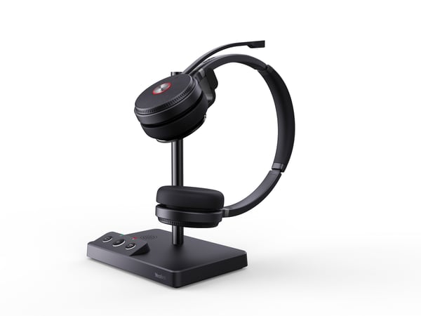 Yealink WH62 Dual - Hodesett - on-ear - DECT - trådløs