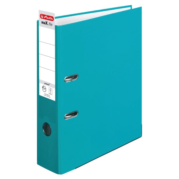 Herlitz 10094829, Säilytys, Metalli, Polypropeeni (PP), Turkoosi, Saksa