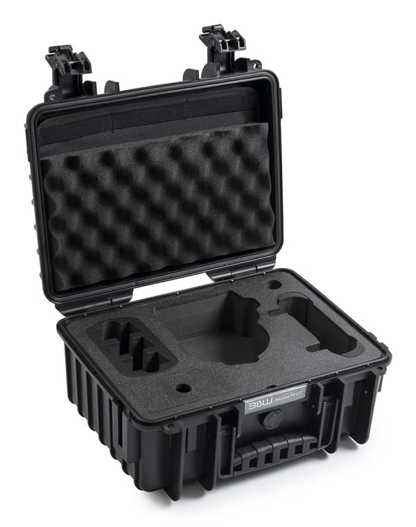 B&W Cases PP.117.Flip, Hård veske, Sort, Polypropylen (PP), Monokromatisk, 11,7 l, -30 - 80 °C