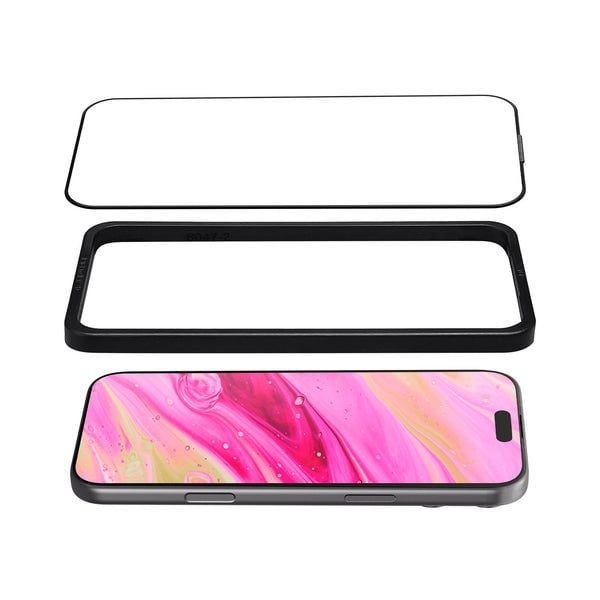 LAUT PRIME GLASS, Apple, iPhone 17 Pro, Støvresistent, Slagbestandig, Ripebestandig, Knusesikker, Sjokkresistent, Gjennomsiktig, 1 stykker