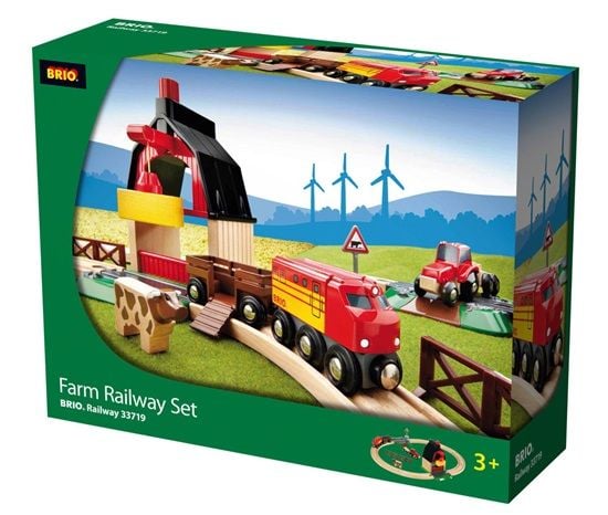BRIO 33719 Farm Railway Set