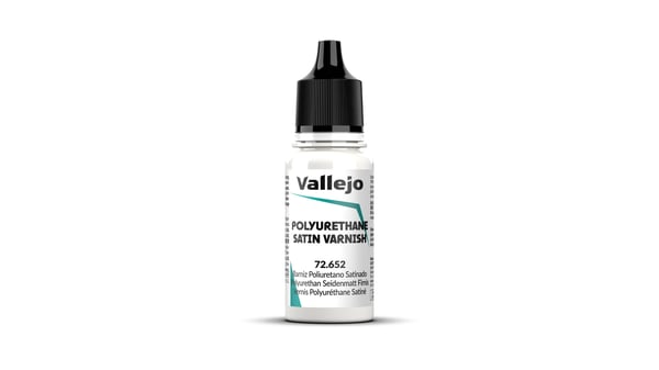 Vallejo 72.652, Hvit, Satin, 18 ml, Plastflaske, 1 stykker