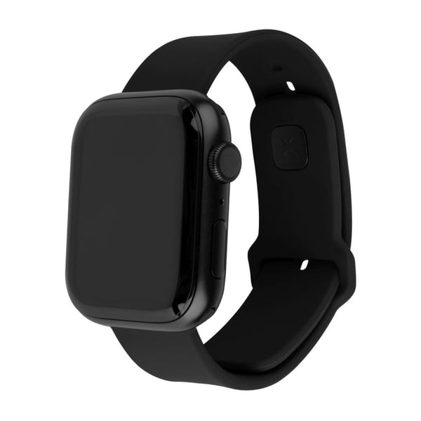 Fixed FIXED Silicone Sporty Strap - Silikonihihna Apple Watch Ultra/Ultra 2 49mm mustalle - Turvatakuu. Helppo osamaksu. Ilmainen toimitus alkaen £...