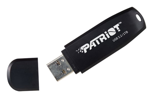 Patriot Memory Xporter Core, 1 TB, USB A-tyyppi, 3.2 Gen 1 (3.1 Gen 1), 80 MB/s, Suojus, Musta