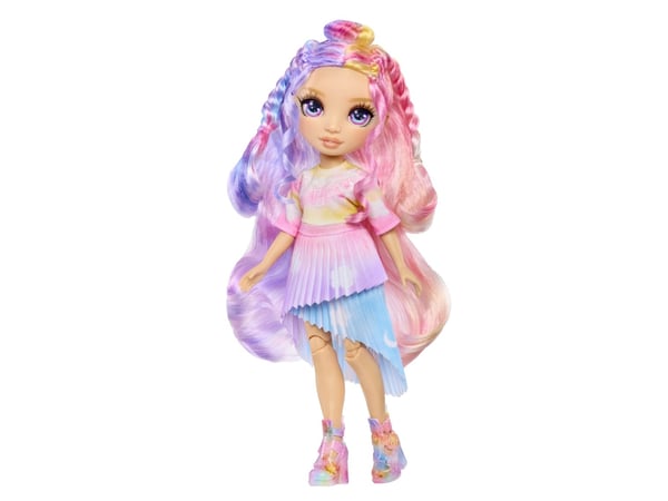 Rainbow High Air Brush & Create Fashion Dolls - Purple Eyes, Modedocka, Honkoppling, 4 År, Pojke/flicka, Multifärg