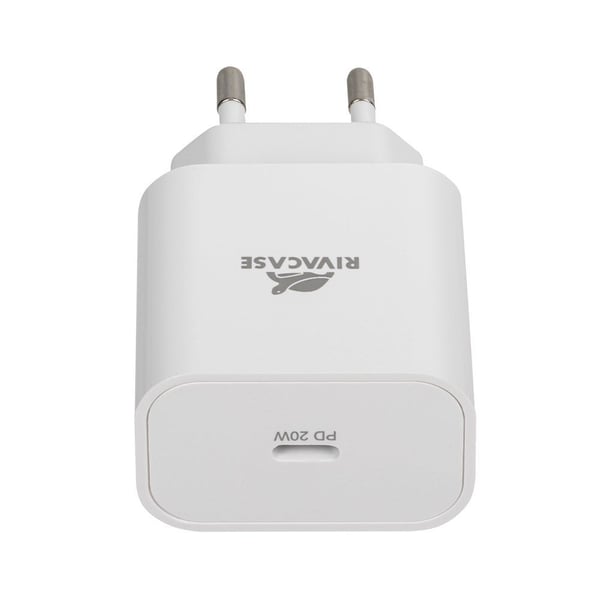 Rivacase 4260709013183, Automatisk, AC, 1 m, Hvit