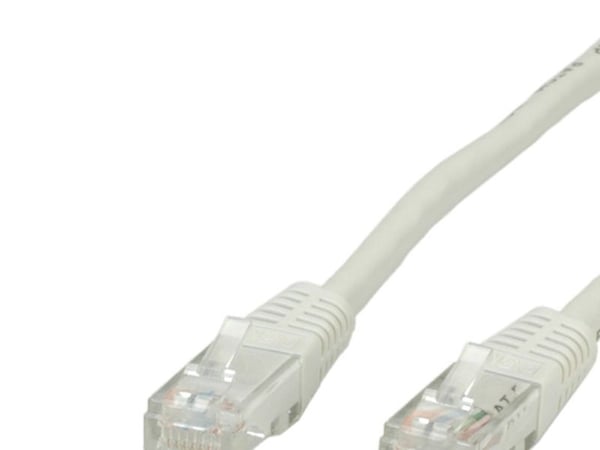 VALUE 21.99.0510, 10 m, Cat5e, U/UTP (UTP), RJ-45, RJ-45, Grå