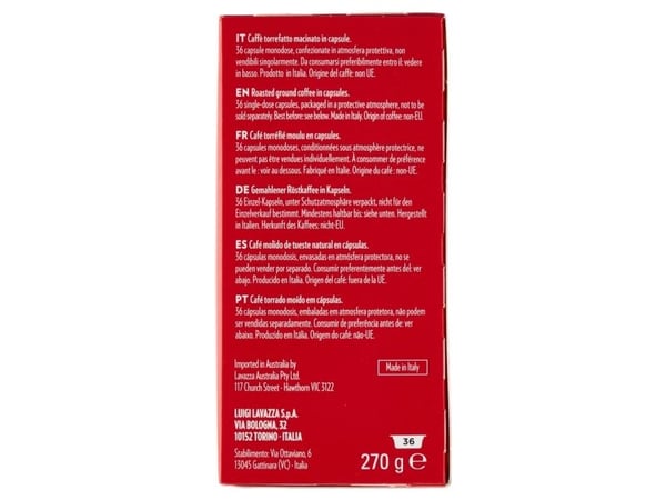 Lavazza Kapsułki do ekspresu LAVAZZA Espresso Passionale A Modo Mio 36 sztuk