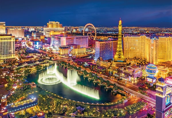 Clementoni Puslespil HQC Las Vegas, 6000 brikker