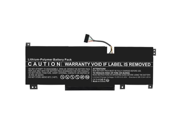 CoreParts - Batteri til bærbar PC (tilsvarer: MSI BTY-M492) - 11,4V - litiumpolymer - 4600 mAh - 52.44 Wh - svart