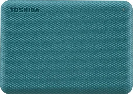 Toshiba Canvio Advance extern hårddisk 2 TB 2,5" USB 3.2 Gen 1, grön