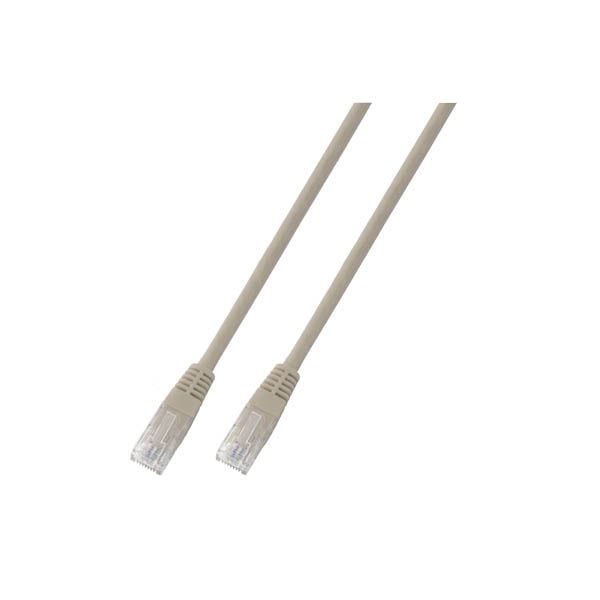 EFB Elektronik K8100GR.10 Cat.6 RJ45 patchkabel U/UTP 10 m, grå