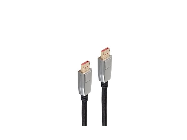 shiverpeaks BS20-20155, 1,5 m, DisplayPort, DisplayPort, Hankjønn, Hankjønn, 7680 x 4320 piksler