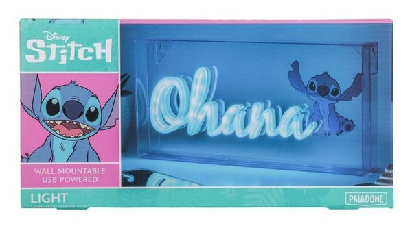 Paladone PALADONE Lampa neonowa Disney Lilo &amp; Stich - Ohana