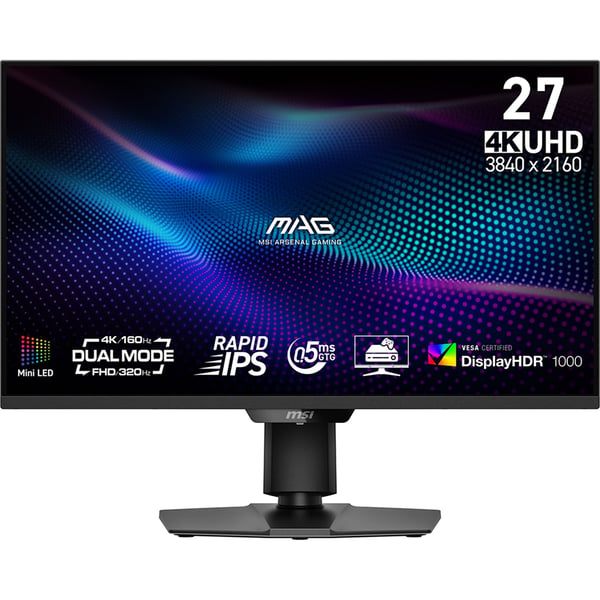 MSI MAG 274UPDF E16M pelinäyttö 27" 4K UHD DisplayHDR 1000
