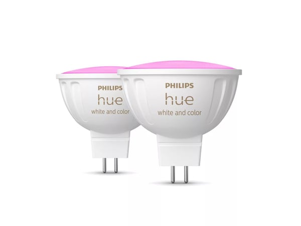 Philips Hue White and Color Ambiance MR16 - GU5.3 polttimot - 2 kpl
