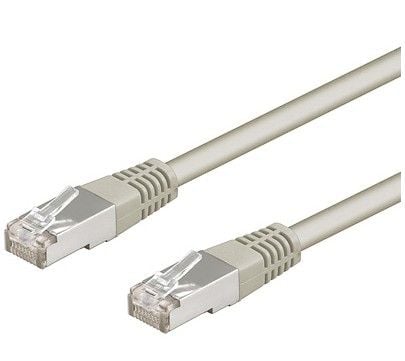 Goobay 95535, 1,5 m, Cat5e, F/UTP (FTP), RJ-45, RJ-45, Grå