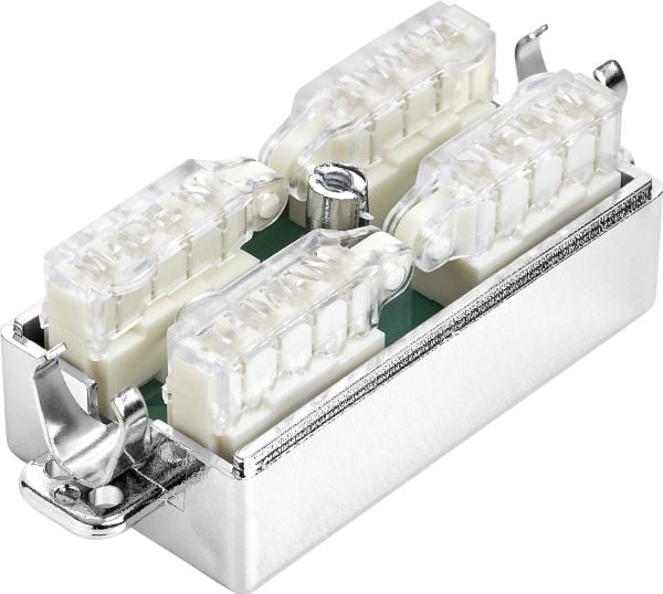 Renkforce RF-4452186 CAT 6 -liitäntärasia, työkaluton
