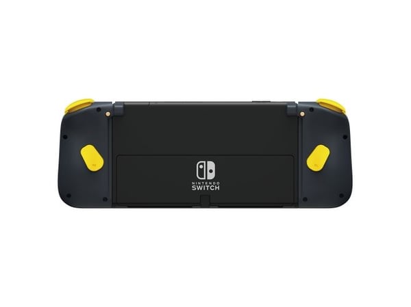 Hori Split Pad Compact (PAC-MAN), Gamepad, Nintendo Switch, Nintendo Switch OLED, D-måtte, Knappen Turbo, Sort, Gul