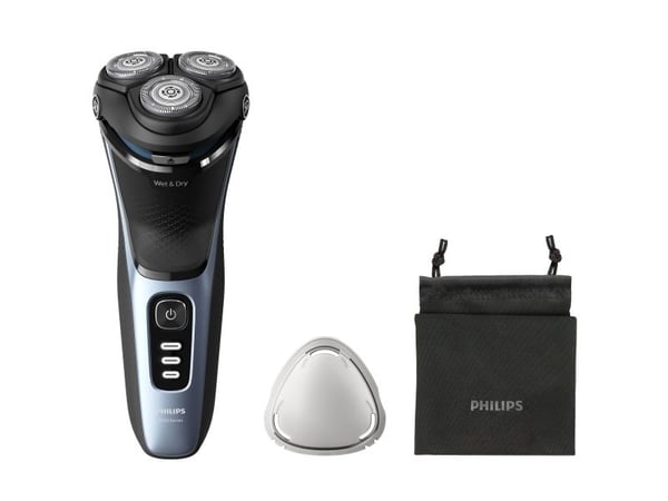 Philips 3000 Series S3243 - Rakapparat - sladdlös - stormblå