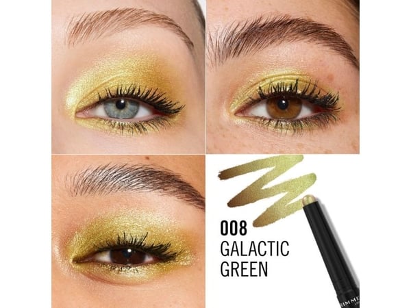 Rimmel Wonder''Last, Robust, Metallic, Glatt, Grønn, Galactic Green, 1 farger, Glitter