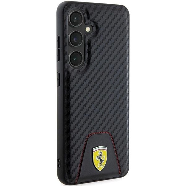 Ferrari 3666339242565, Suojus, Samsung, Galaxy S24, 15,8 cm (6.2"), Musta