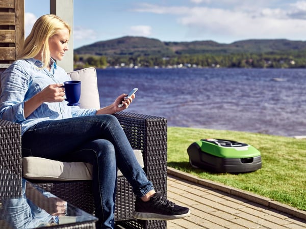Greenworks Optimow 15 Robotgressklipper