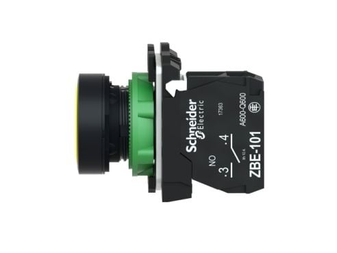 Schneider Electric XB5AA51 Painike 600 V 6 A Kosketus (L x S x K) 52 x 30 x 42 mm IP66, IP67, IP69 , IP69K 1 kpl 1 kpl