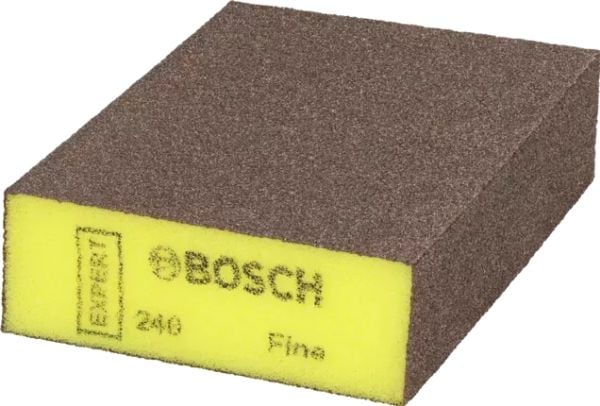 Bosch 2 608 901 170, Hienokarkeus, Hiontapala, Ruskea, Keltainen, Puu, Maalin poistoon, 69 mm