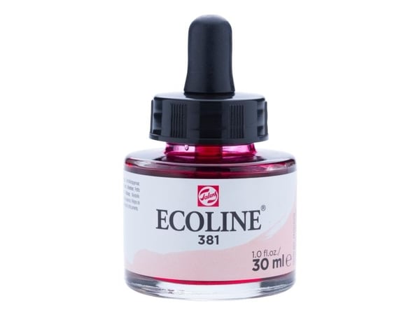 Ecoline Liquid Watercolour Bottle 30 ml Pastel Red 381