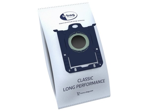 s-Bag Classic Long Performance E201S - Pose - for støvsuger (en pakke 4)