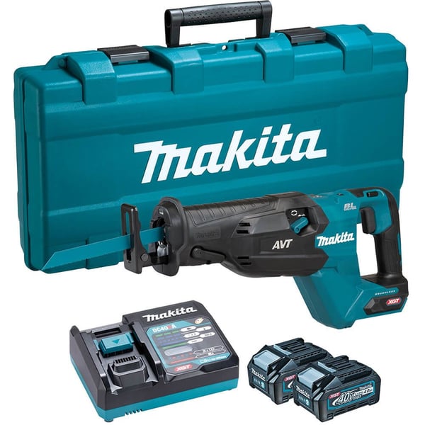 MAKITA.PIŁA SZABLASTA 40V XGT JR002GM201 2x4,0Ah
