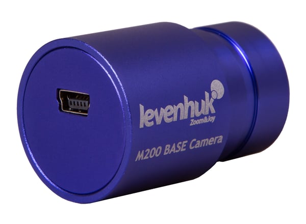 Levenhuk M200 BASE, 2 MP, CMOS, Sininen, Metalli, 1/3.2", 1600 x 1200 pikseliä